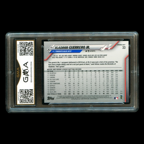 Vladimir Guerrero Jr. 2020 Topps Opening Day All-Star Rookie Blue Jays #33 Gem MT 10