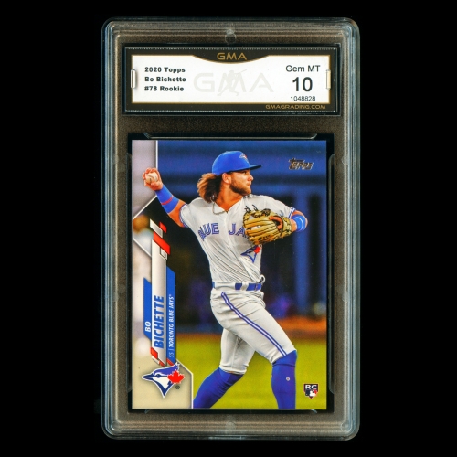 Bo Bichette RC 2020 Topps Rookie Blue Jays #78 Gem MT 10