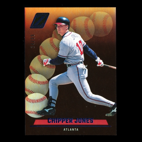 Chipper Jones 2023 Panini Chronicles Zenith Blue Braves 34/99