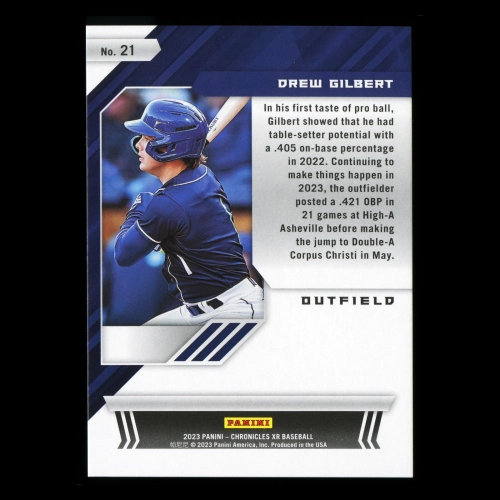 Drew Gilbert 2023 Panini Chronicles XR Astros