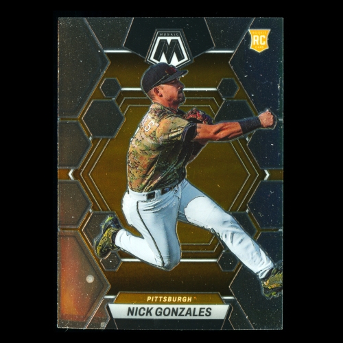 Nick Gonzles RC 2023 Panini Chronicles Mosaic Rookie Pirates