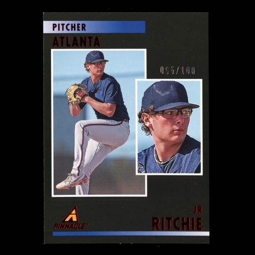 JR Ritchie 2023 Panini Chronicles Pinnacle Red Braves 065/100