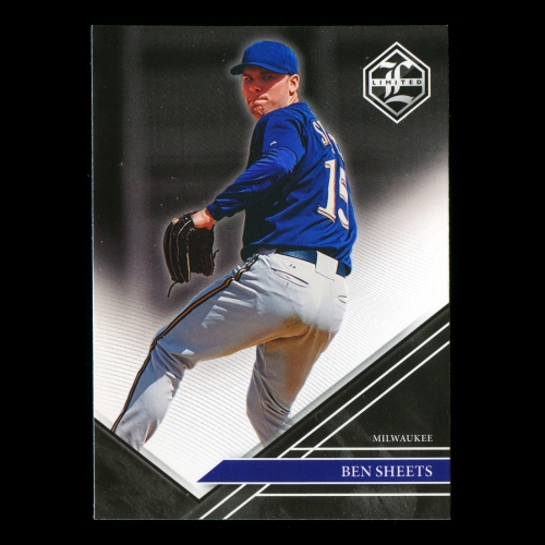Ben Sheets 2023 Panini Chronicles Limited Brewers
