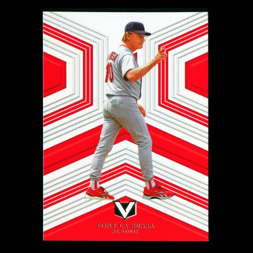 Tony La Russa 2023 Panini Chronicles Vertex Cardinals