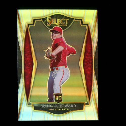 Spencer Howard 2021 Select Holo PRM Rookie Phillies