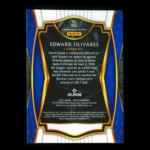 Edward Olivares RC 2021 Select PRM Rookie Royals