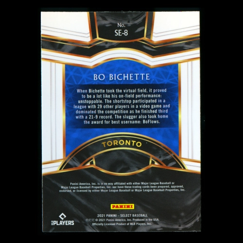 Bo Bichette 2021 Select Sensations Blue Jays