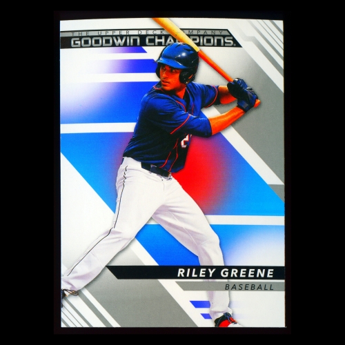 Riley Greene 2022 Upper Deck Goodwin Champions Tigers