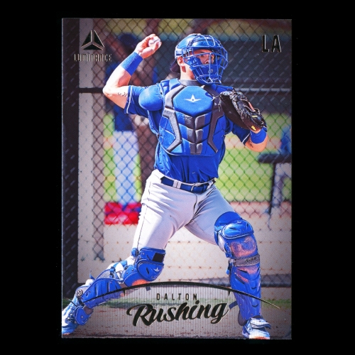 Dalton Rushing 2023 Panini Chronicles Luminance Dodgers