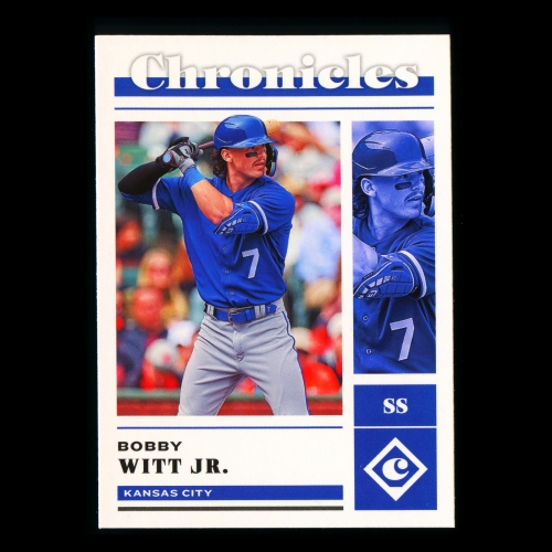 Bobby Witt Jr. 2023 Panini Chronicles Royals