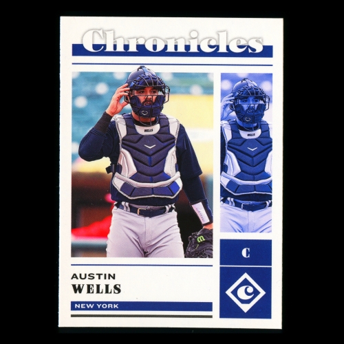 Austin Wells 2023 Panini Chronicles Yankees
