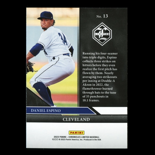 Daniel Espino 2023 Panini Chronicles Limited Guardians