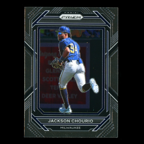 Jackson Chourio 2023 Panini Prizm Brewers