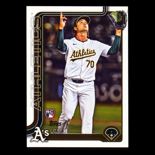J.T. Ginn RC 2025 Topps Rookie Athletics
