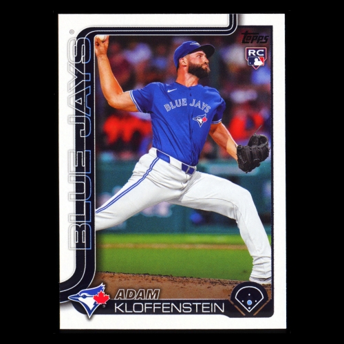 Adam Kloffenstein RC 2025 Topps Rookie Blue Jays