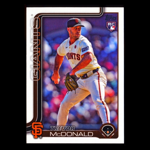 Trevor McDonald RC 2025 Topps Rookie Giants