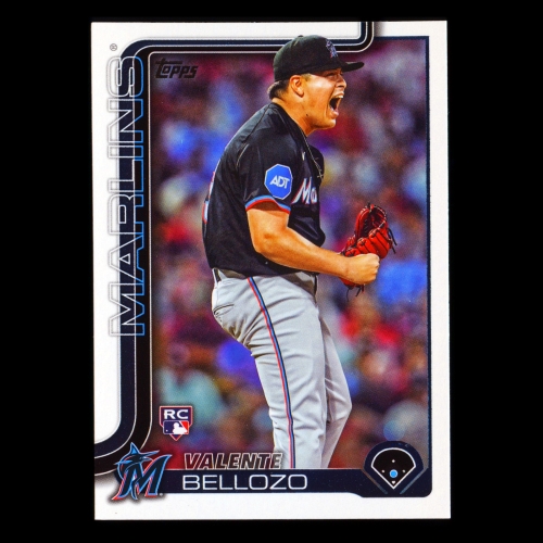 Valente Bellozo RC 2025 Topps Rookie Marlins
