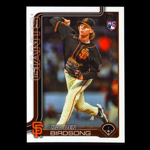 Hayden Birdsong RC 2025 Topps Rookie Giants