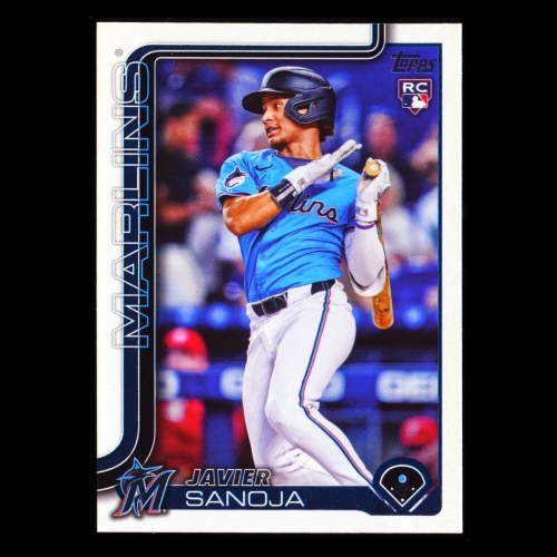 Javier Sanoja RC 2025 Topps Rookie Marlins