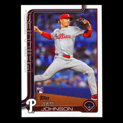 Seth Johnson RC 2025 Topps Rookie Phillies