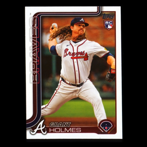 Grant Holmes RC 2025 Topps Rookie Braves