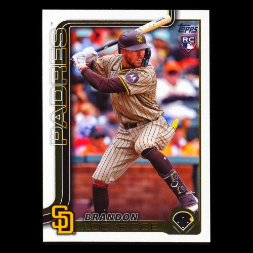 Brandon Lockridge RC 2025 Topps Rookie Padres