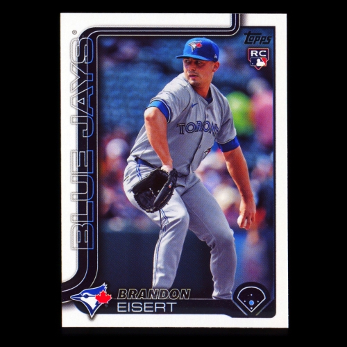 Brandon Eisert RC 2025 Topps Rookie Blue Jays