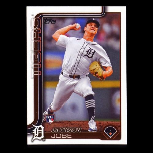 Jackson Jobe RC 2025 Topps Rookie Tigers