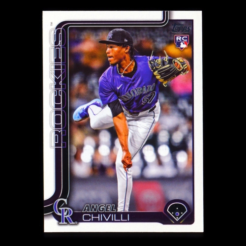 Angel Chivilli RC 2025 Topps Rookie Rockies