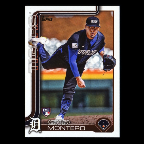 Keider Montero RC 2025 Topps Rookie Tigers
