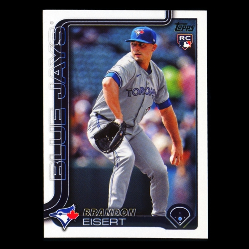 Brandon Eisert RC 2025 Topps Rookie Blue Jays
