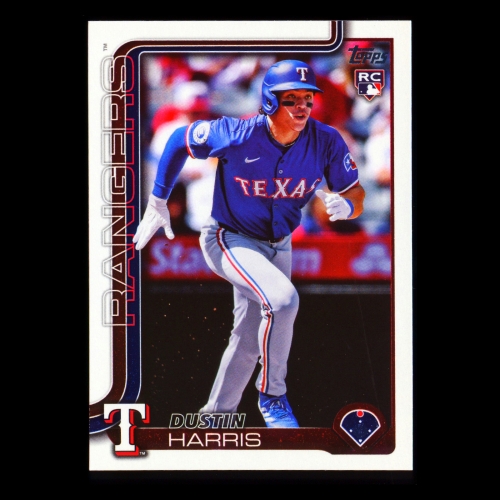 Dustin Harris RC 2025 Topps Rookie Rangers
