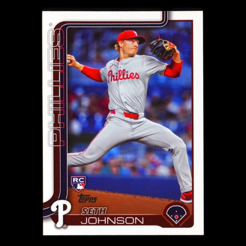 Seth Johnson RC 2025 Topps Rookie Phillies