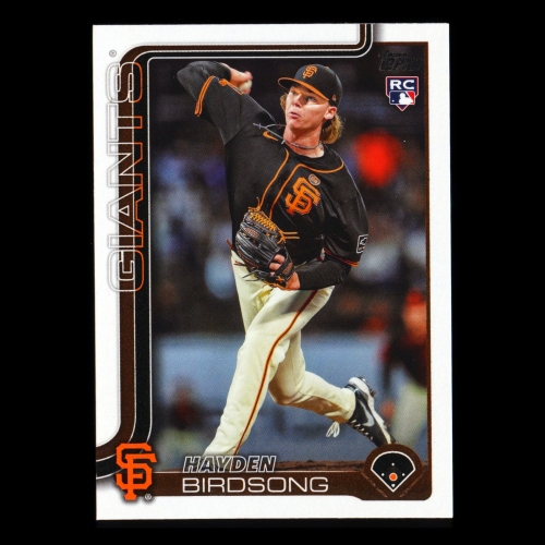 Hayden Birdsong RC 2025 Topps Rookie Giants