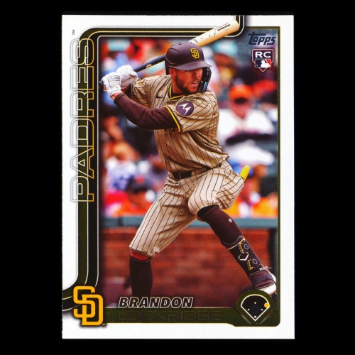 Brandon Lockridge RC 2025 Topps Rookie Padres