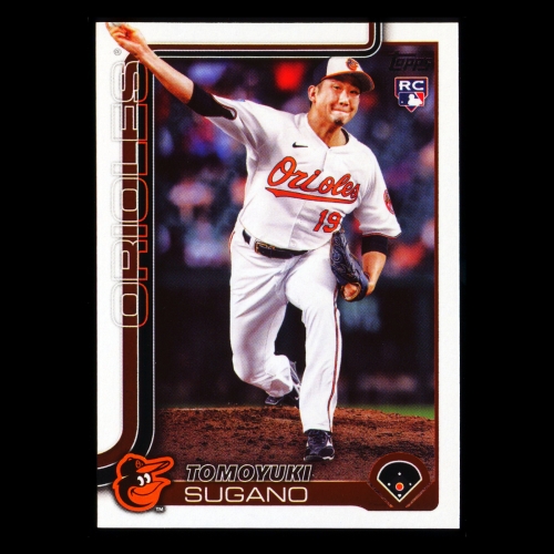 Tomoyuki Sugano RC 2025 Topps Rookie Orioles