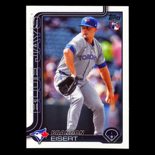 Brandon Eisert RC 2025 Topps Rookie Blue Jays