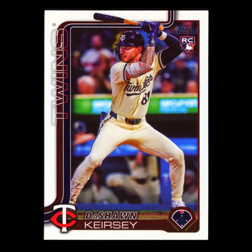 DaShawn Keirsey RC 2025 Topps Rookie Twins
