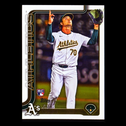 J.T. Ginn RC 2025 Topps Rookie Athletics