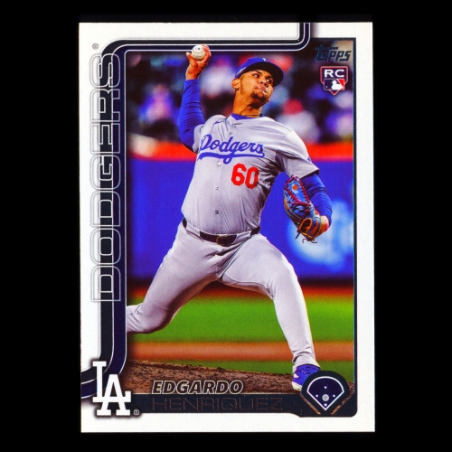 Edgardo Henriquez RC 2025 Topps Rookie Dodgers
