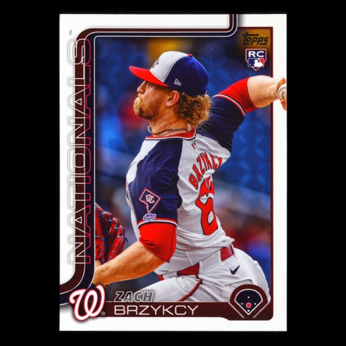 Zach Brzykcy RC 2025 Topps Rookie Nationals