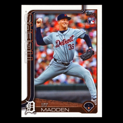 Ty Madden RC 2025 Topps Rookie Tigers
