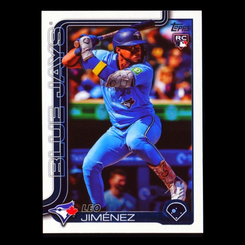 Leo Jimnez RC 2025 Topps Rookie Blue Jays