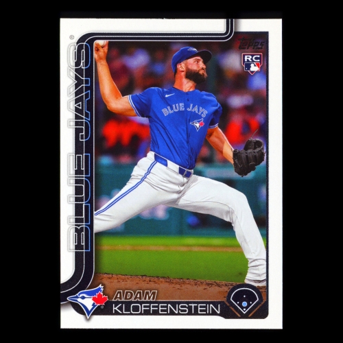 Adam Kloffenstein RC 2025 Topps Rookie Blue Jays