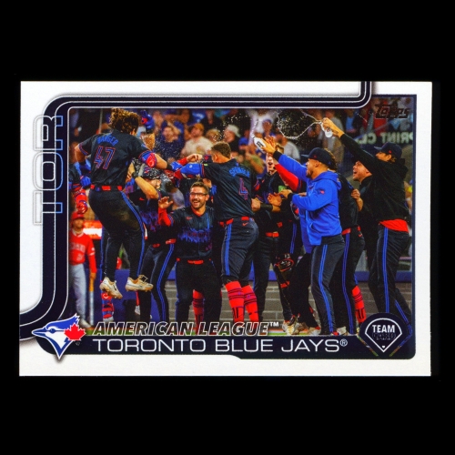 Toronto Blue Jays 2025 Topps Team Card Blue Jays
