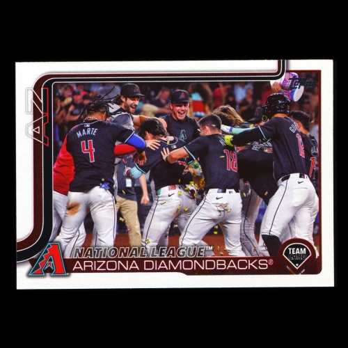 Arizona Diamondbacks 2025 Topps Team Card Diamondbacks