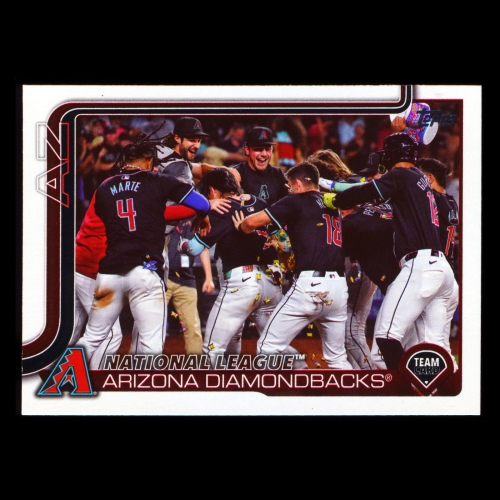 Arizona Diamondbacks 2025 Topps Team Card Diamondbacks
