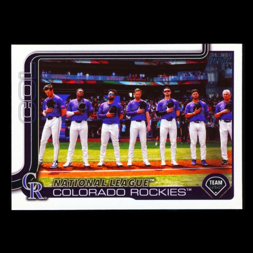 Colorado Rockies 2025 Topps Team Card Rockies