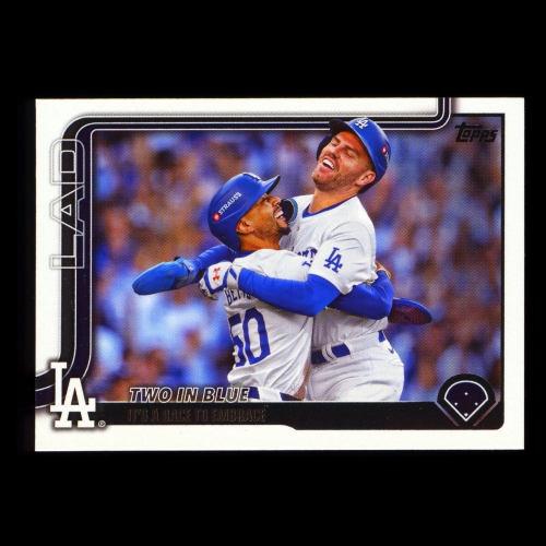 Mookie Betts 2025 Topps Checklist Dodgers