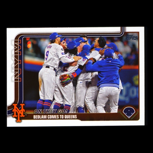 Brandon Nimmo 2025 Topps Checklist Mets